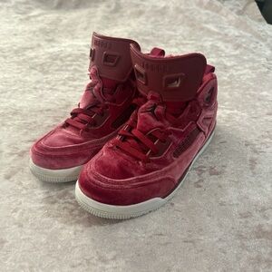 Jordan Kids Sneakers in Red and White